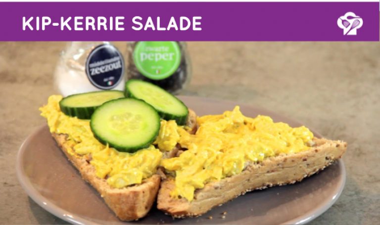 Maak deze kipkerriesalade in een handomdraai