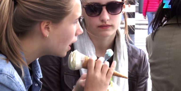 Knap lastig: raad de smaak van een ijsje!