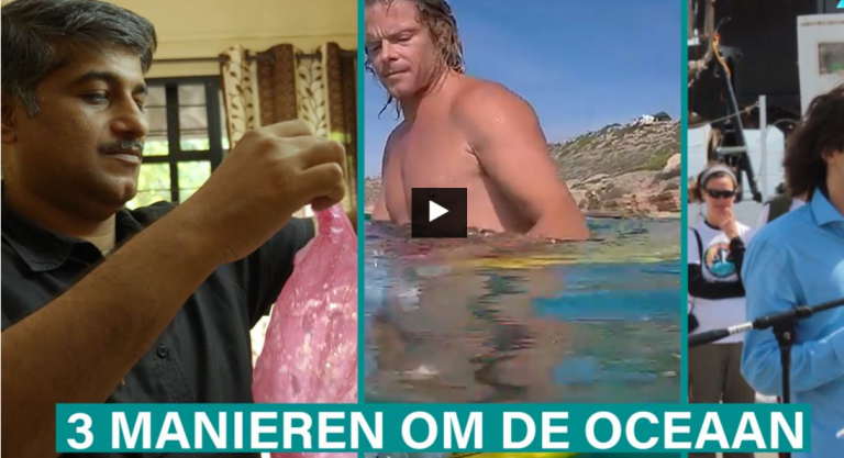 Hoe wordt de oceaan weer schoon?