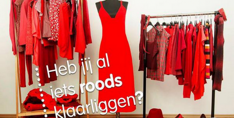 Vandaag Dress Red Day