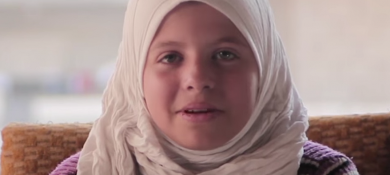 Syrisch meisje verliest haar been en vrienden, maar blijft dromen