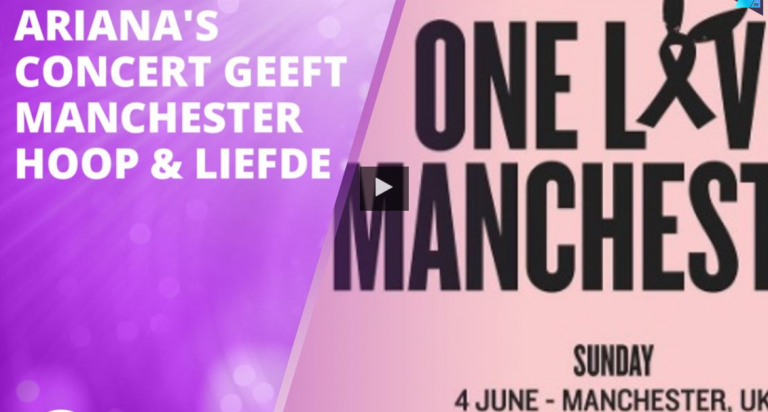 Ariana Grande laat zien dat liefde groter is dan haat