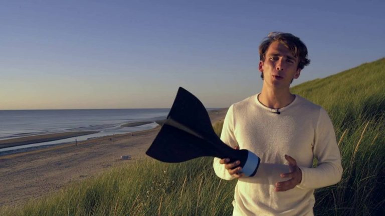 Dartpijl zorgt voor unieke GoPro-beelden