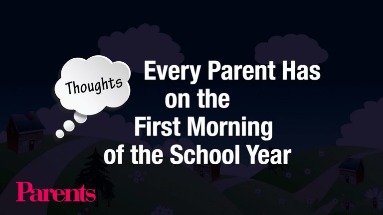 De gedachten van ouders op de eerste schooldag