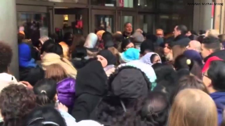 Drukte bij V&D leidt tot sluiting