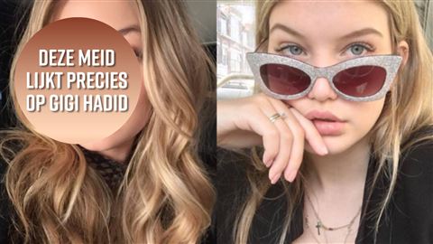 Gigi Hadid heeft een dubbelganger… in Nederland!