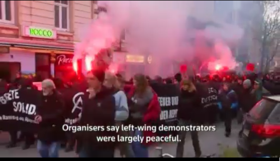 Protesten in Duitsland verlopen gewelddadig