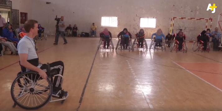 Rolstoel geen beperking voor vrouwen uit Gaza