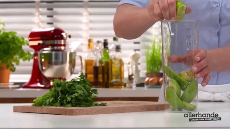 Heerlijke groene lentesalade