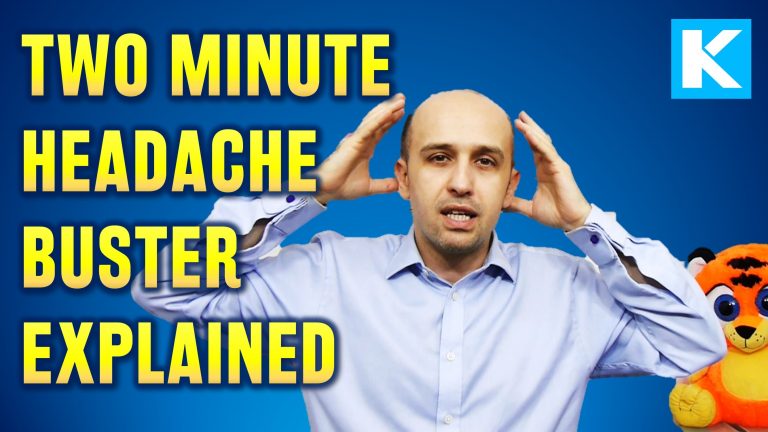 Hoofdpijn? Zo kom je er in een handomdraai vanaf