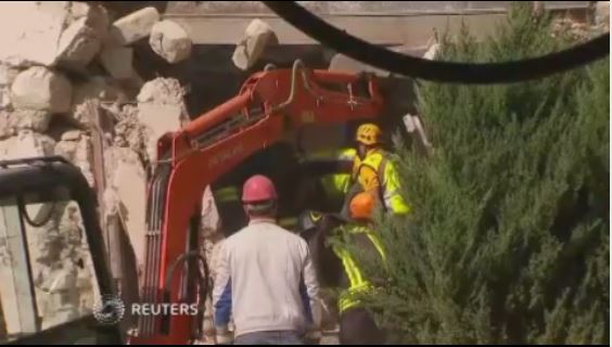 Aardbeving in Italië