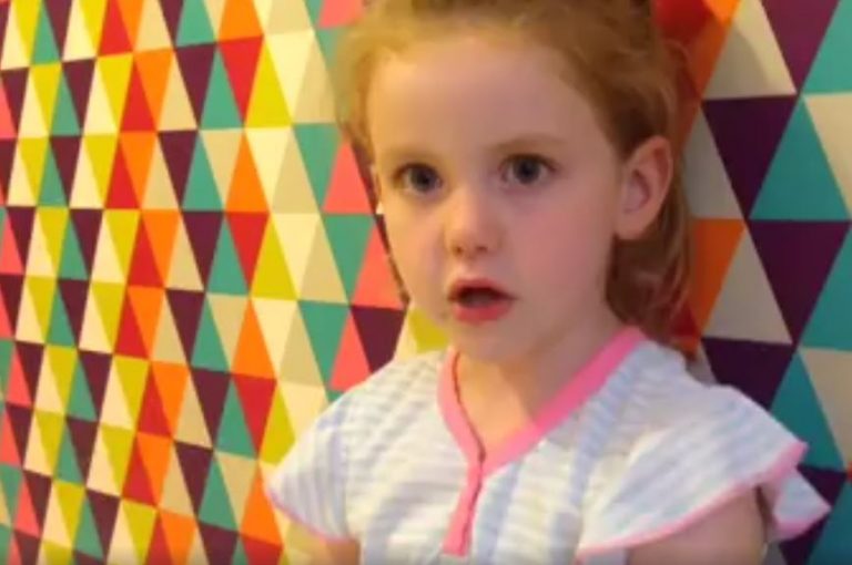 5-jarige geeft de Britse premier een standje