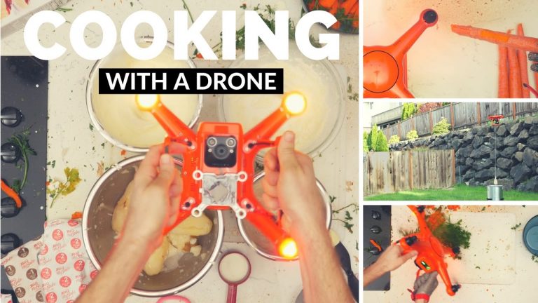 Koken met een drone