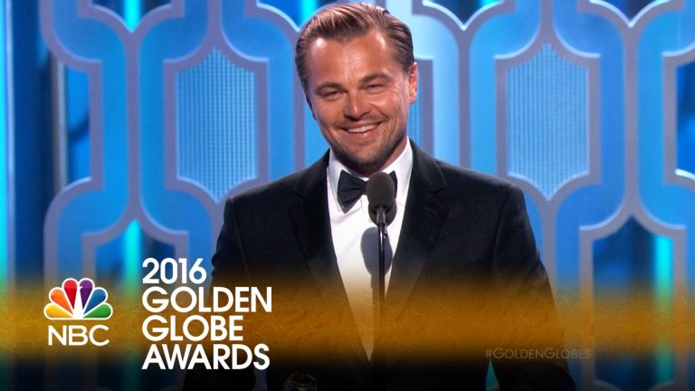 Leonardo Dicaprio wint Oscar