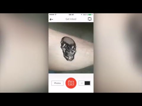 Met deze app kun je een tattoo uitproberen