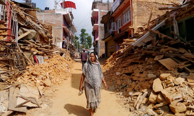 Vrouwen niet veilig na ramp in Nepal