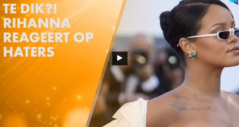 Rihanna’s reactie op ‘fat shaming’ is goud waard!