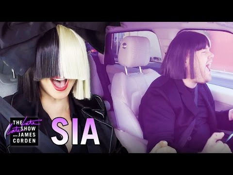 Sia carpool karaoke