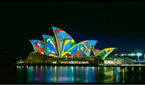 Lichten gaan aan in Sydney