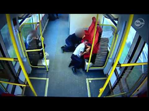 Treinmachinist redt treinpassagiers