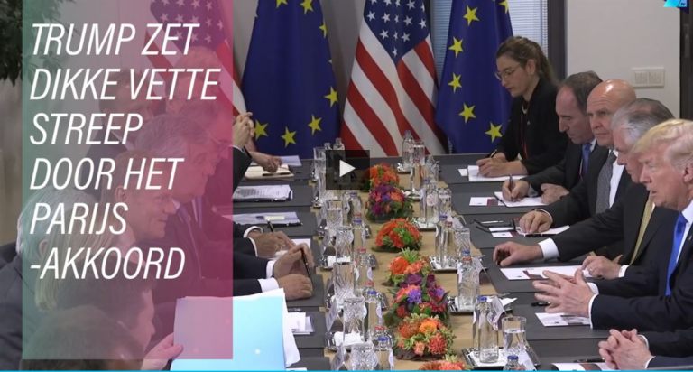 Trump stapt definitief uit het klimaatakkoord