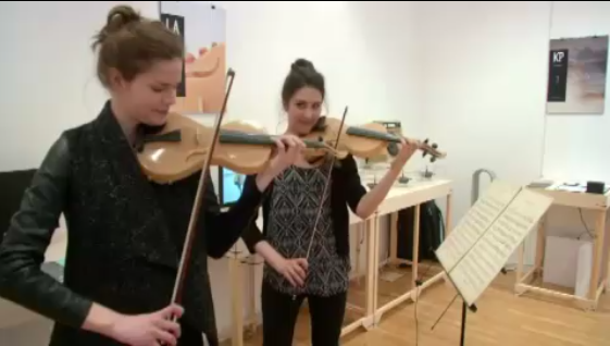 Spindraad geeft nieuwe draai aan vioolontwerp