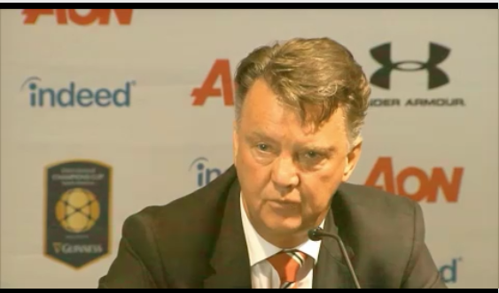 Louis van Gaal vertrekt bij Manchester United