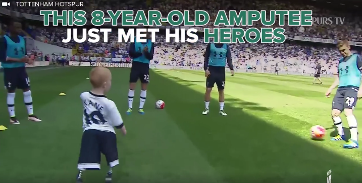 De grote droom van een achtjarige