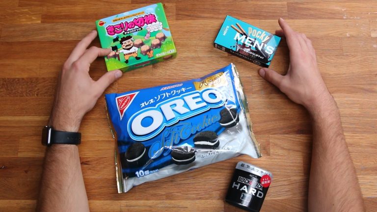 Voor het eerst Japans snoep proberen