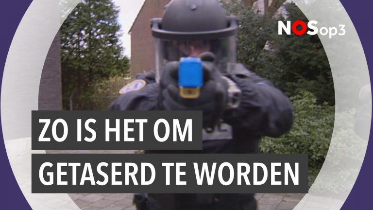 Zo werkt een taser van de politie