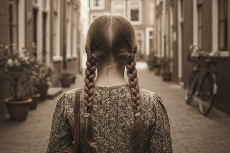 The Girl With The Pigtails